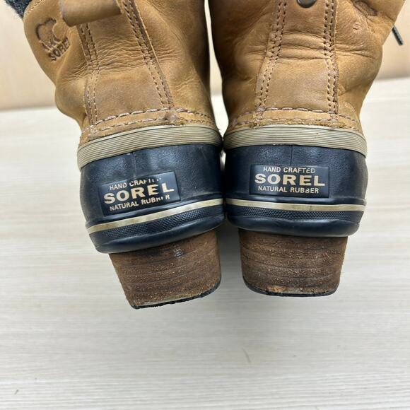 Sorel Women's Duck Boots Leather & Wool Upper (7.5) - Picture 5 of 8